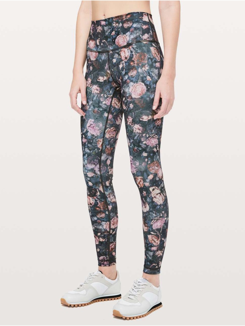 lululemon athletica Floral High-Rise Leggings in Frosted Rose Multi